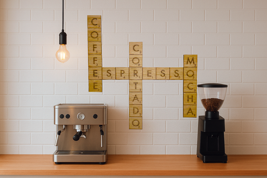 Kaffekryds - Vægdekoration